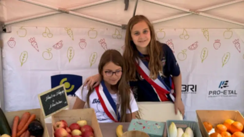 Marché des enfants à Marseillan : une leçon de consommation responsable