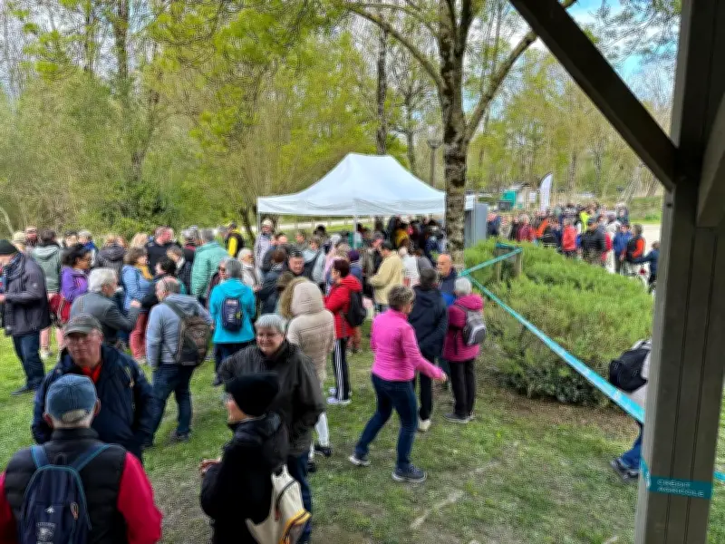 Marche solidaire au lac de Frace : succès pour collecter des fonds contre Parkinson