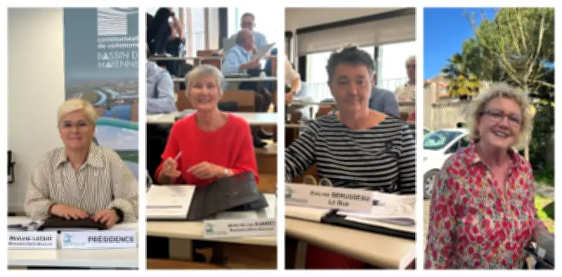 Marennes : Mariane Luqué élue présidente avec une équipe paritaire et unie