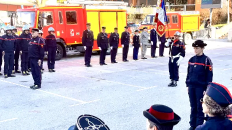 Marie-Pierre Pelissier prend le commandement des pompiers de Mende dans l'émotion