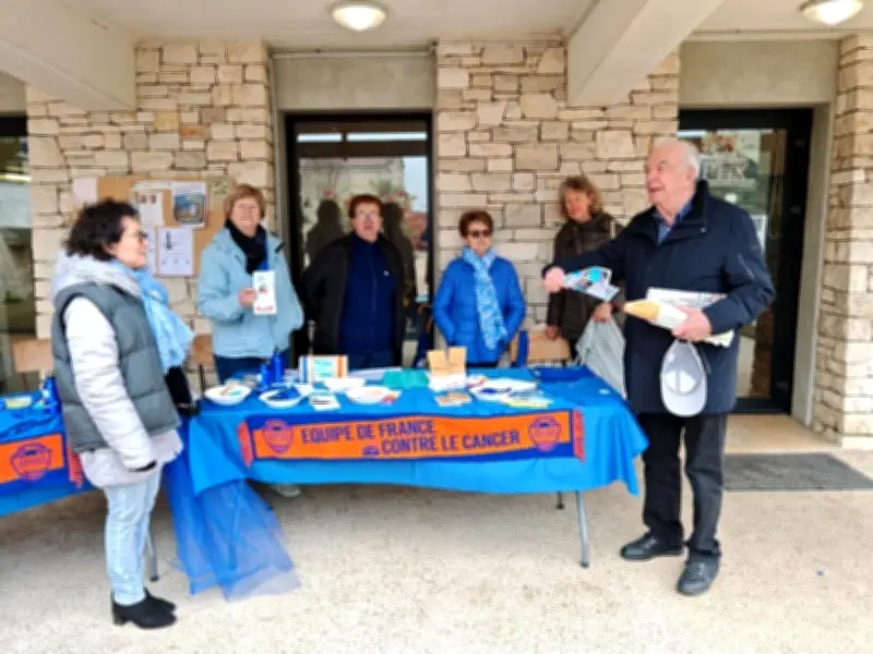 Mars bleu à Coursac : la Ligue contre le cancer conclut sa mobilisation pour le dépistage colorectal