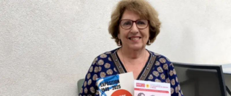 Martine Gayraud, militante féministe, décorée de la Légion d'honneur à Nîmes