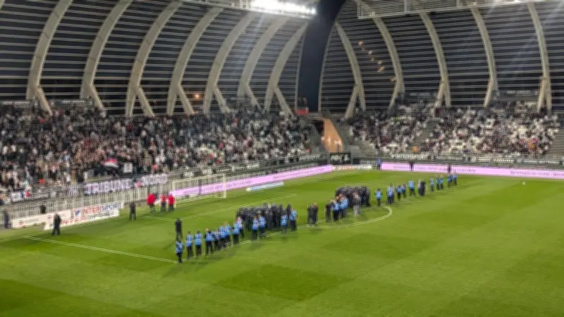 Match Amiens-MHSC interrompu par jets de fumigènes des supporters