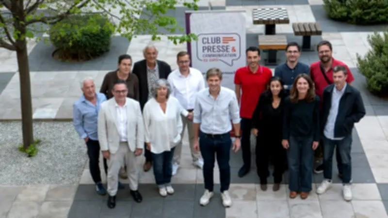 Mathieu Dejax élu président du Club de la presse du Gard lors d'une assemblée générale