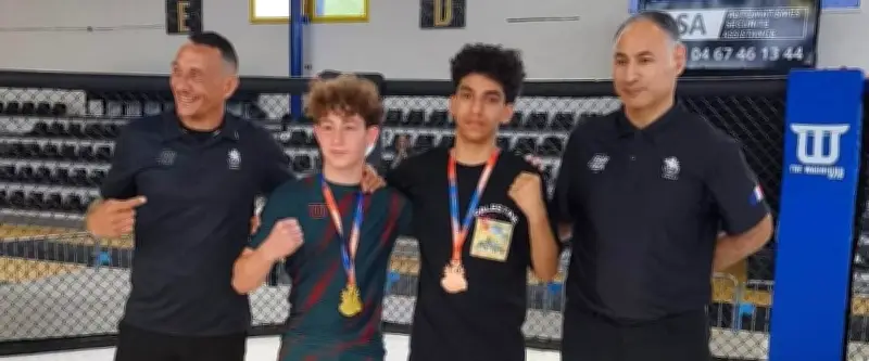 Mathis Armenio champion d'Occitanie en MMA Juniors : une médaille d'or pour le Hérault