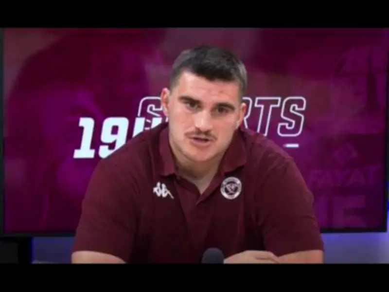 Matis Perchaud, pilier de l'UBB, invité de Top Rugby sur TV7 ce lundi