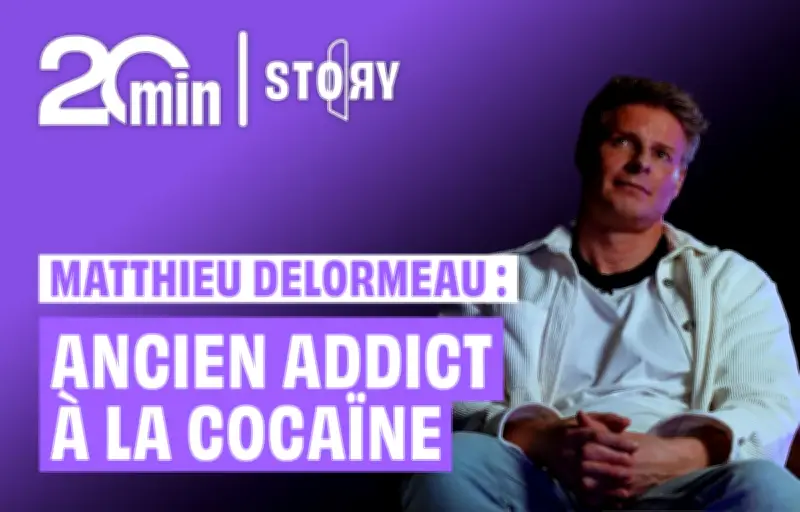 Matthieu Delormeau se confie sur son addiction à la cocaïne