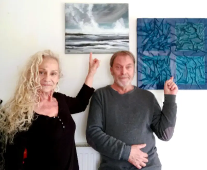 May et Pichman exposent leurs œuvres complémentaires à la galerie Maggy-Martel