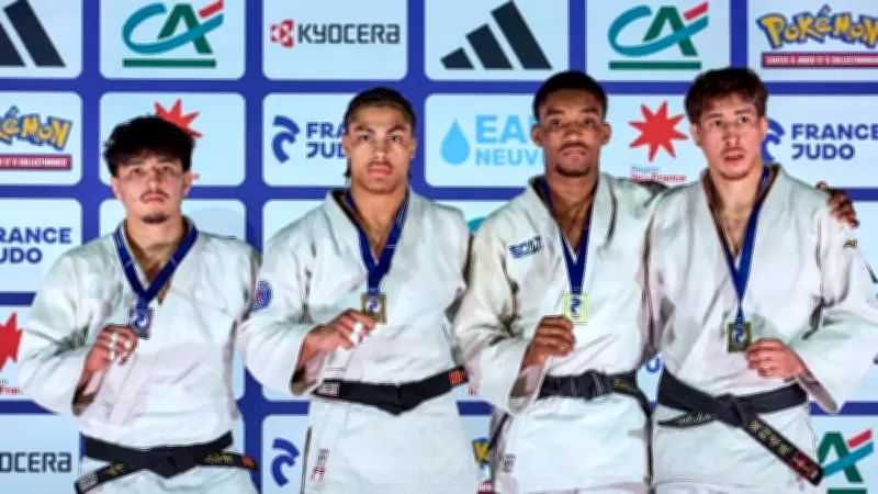 Mehdi Salah décroche le bronze aux championnats de France juniors de judo