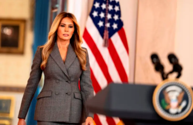 Melania Trump dément toute implication dans l'affaire Epstein lors d'un discours surprise