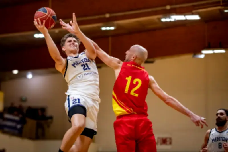 Menton Basket Club en péril après une défaite cruciale face à Caluire-et-Cuire