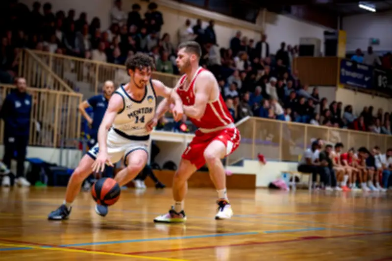 Menton Basket sombre à Aubagne : une défaite lourde de conséquences pour le maintien
