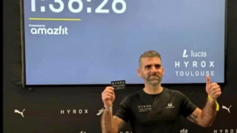 Mickaël Joujoux, boucher et sportif, brille à l'Hyrox de Toulouse après une opération
