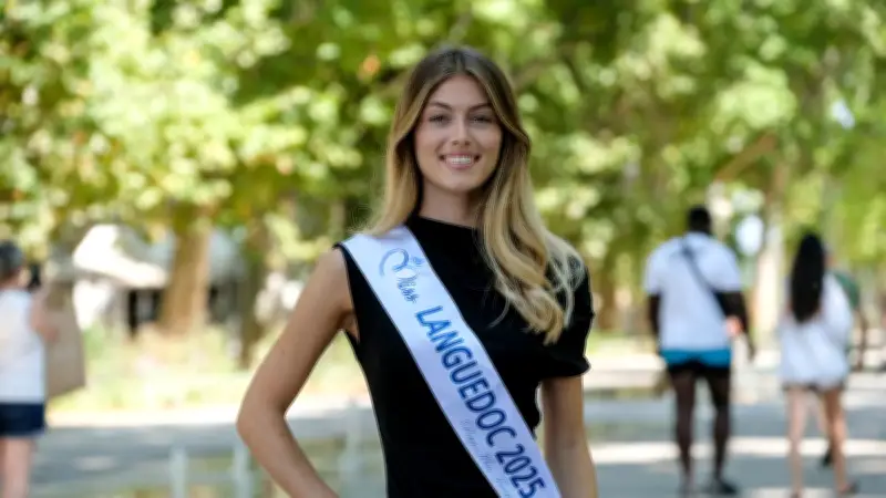 Miss Languedoc Lou Lambert rencontre les lecteurs de Midi Libre avant Miss France