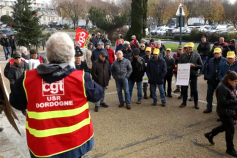 Mobilisation à Périgueux pour la défense du système de santé et de la Sécu