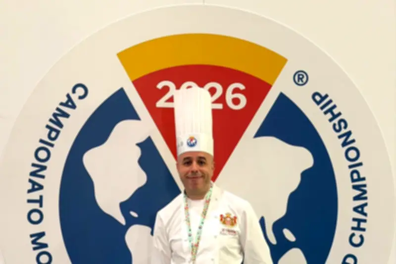 Mohamed Ghanem, chef du Palais princier de Monaco, vice-champion du monde de pizza
