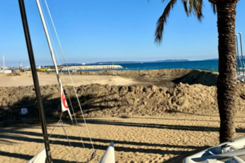 Monticule de sable au Lavandou : explications sur le dragage du port