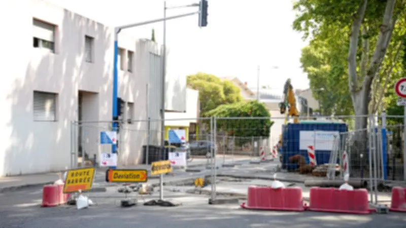 Montpellier : circulation coupée sur le boulevard Berthelot jusqu'à fin août