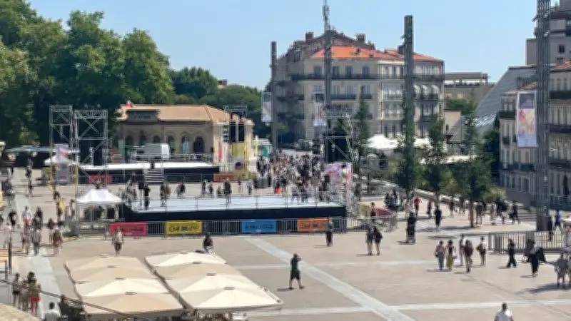 Montpellier : Mourad Merzouki prépare Écho de rue place de la Comédie