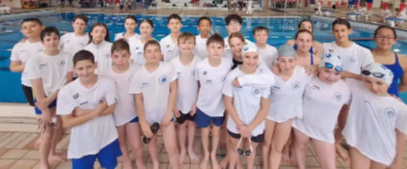 Natation : sept titres départementaux pour les jeunes benjamins du CNC Alès