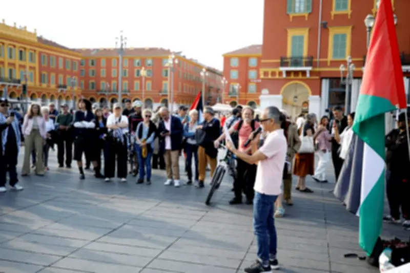 Nice : 200 manifestants dénoncent la « loi Yadan » comme liberticide avant son examen à l'Assemblée