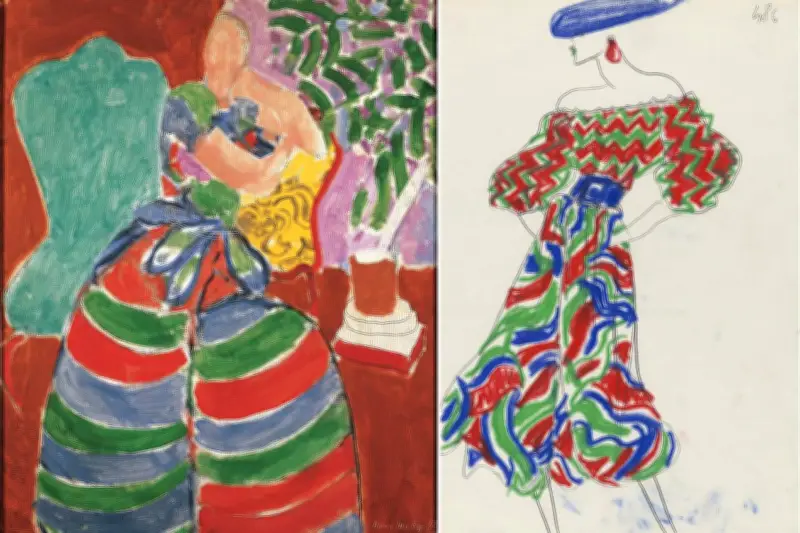 Nice 2026 : Matisse et Yves Saint Laurent réunis dans un dialogue exceptionnel entre peinture et couture