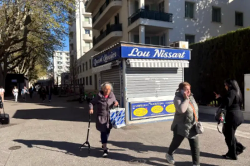Nice : le célèbre kiosque à pans bagnats de Magnan fermé, la mairie relance un appel d'offres