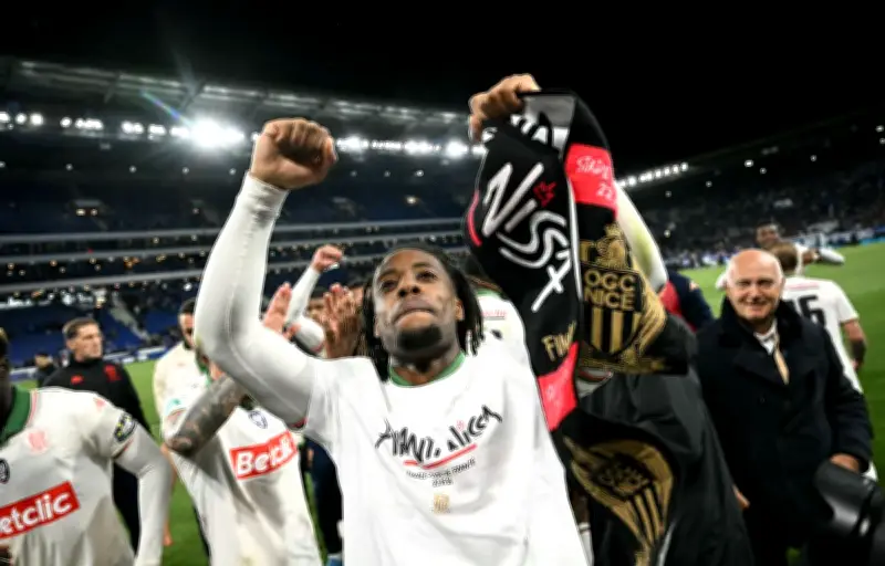 Nice se qualifie pour la finale de la Coupe de France face à Lens