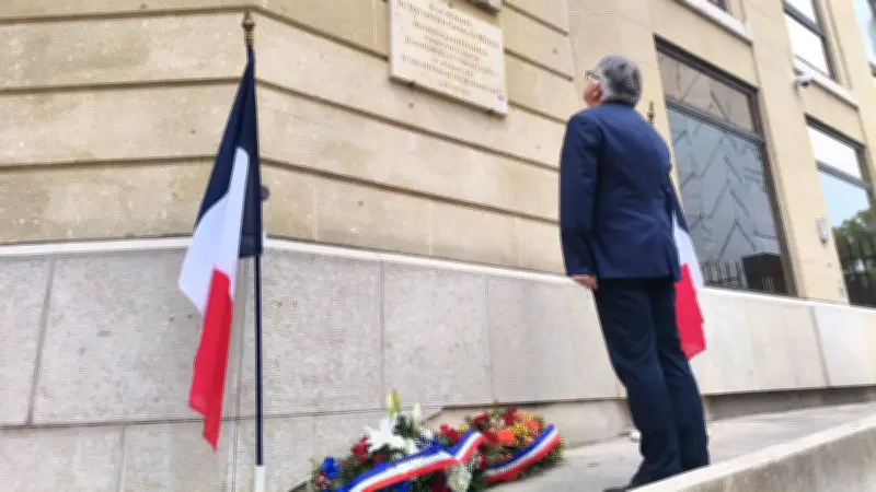 Nîmes honore la mémoire des résistants Jean Robert et Vincent Faïta guillotinés en 1943