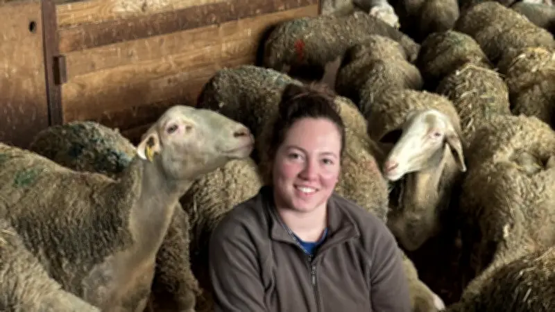 Noëlie, 18 ans, future éleveuse dans les Monts de Lacaune