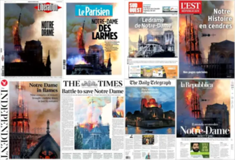 Notre-Dame en flammes : un drame mondial qui émeut la planète entière