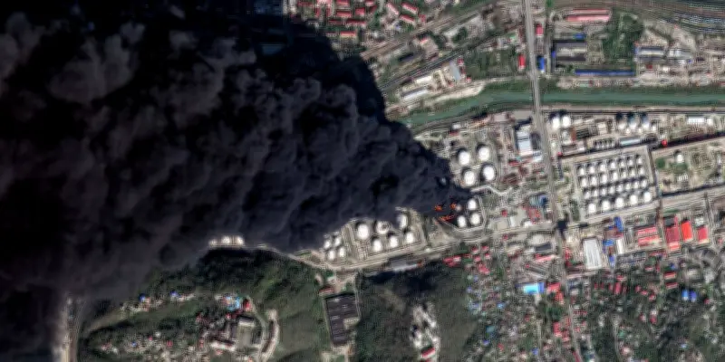 Nouvel incendie à la raffinerie russe de Touapsé