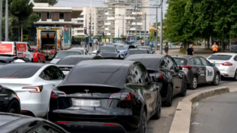 Nouvelle action des chauffeurs VTC à Montpellier ce jeudi