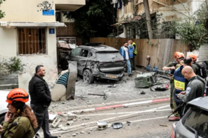 Nouvelle attaque iranienne sur Israël : 14 blessés dont une enfant grave à Bnei Brak