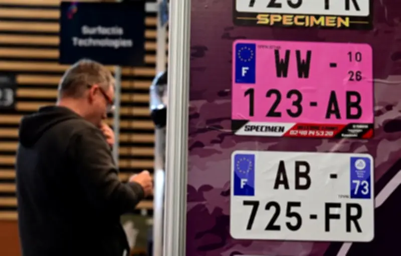 Nouvelles plaques roses en France : un code couleur pour lutter contre la fraude