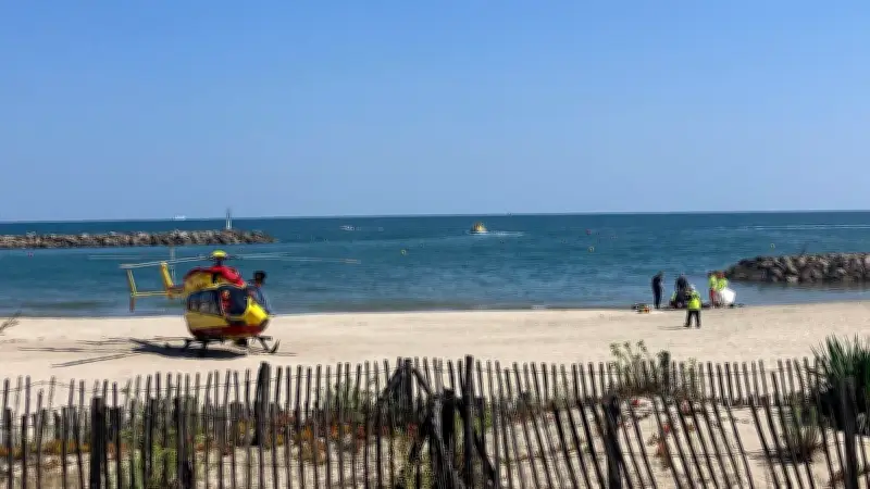 Noyade mortelle à Sète : un quinquagénaire décède sur la plage du Lido