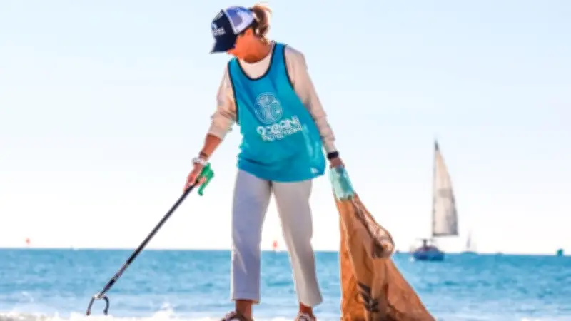 Océan Protection France organise une Clean Walk à Carnon pour nettoyer le littoral