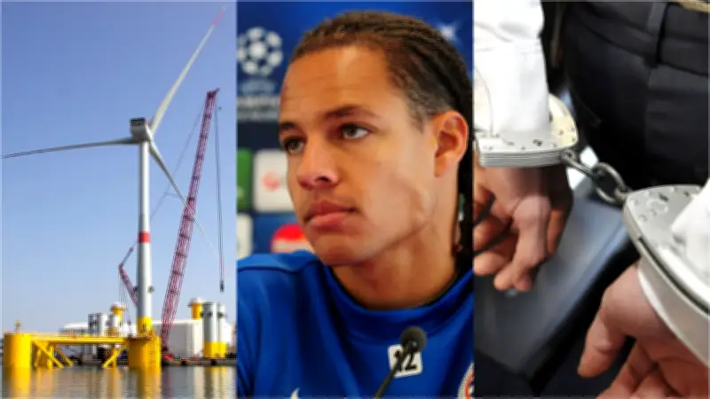 Éolienne flottante, ex-footballeur blessé, enfant chute : actu régionale