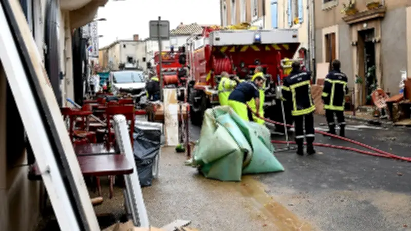 Olonzac : après les inondations, place au nettoyage
