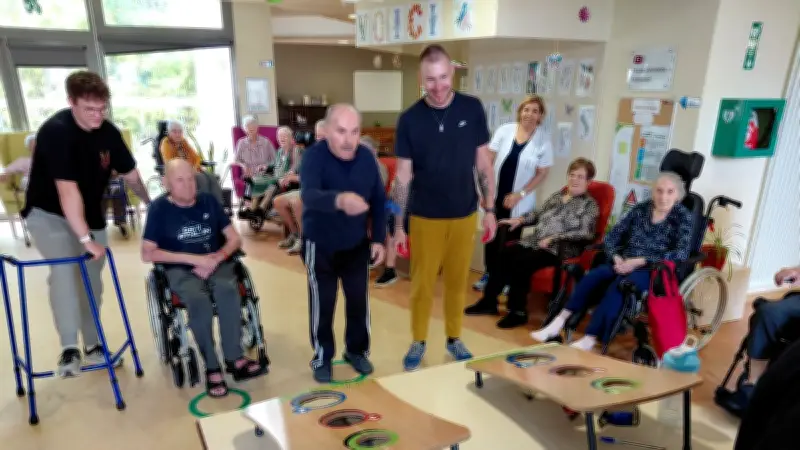 Olympiades inter-EHPAD : convivialité et sport à Cabrières