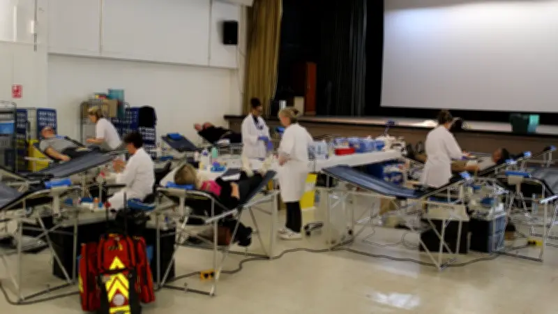 Opération don du sang réussie à la Cazerne Pépin avec 124 donneurs