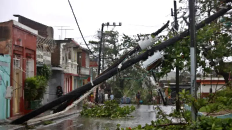 Ouragan Melissa : 735 000 évacués, rafales à 195 km/h, Cuba dévasté