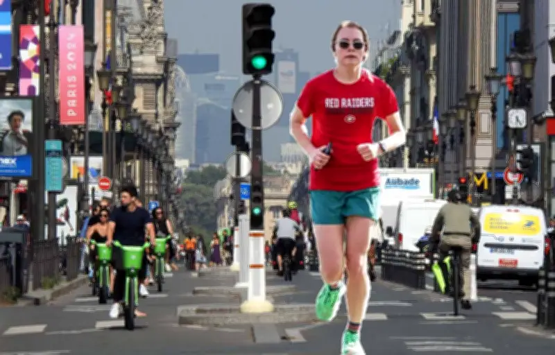 Paris instaure des pistes de running : une blague du 1er avril qui fait réfléchir