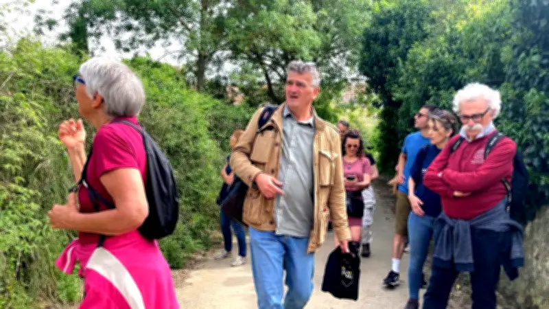 Pascal Dessaint emmène le public en balade littéraire dans la campagne héraultaise