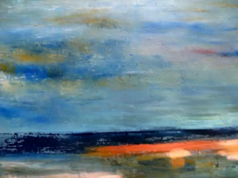 Pascale Jacquemond expose ses paysages intimes à l'huile et au couteau à la galerie des Poissons volants