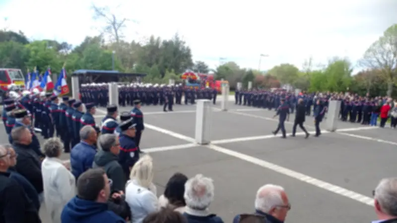 Passation de commandement au centre de secours de Sérignan : un nouveau chef pour les pompiers