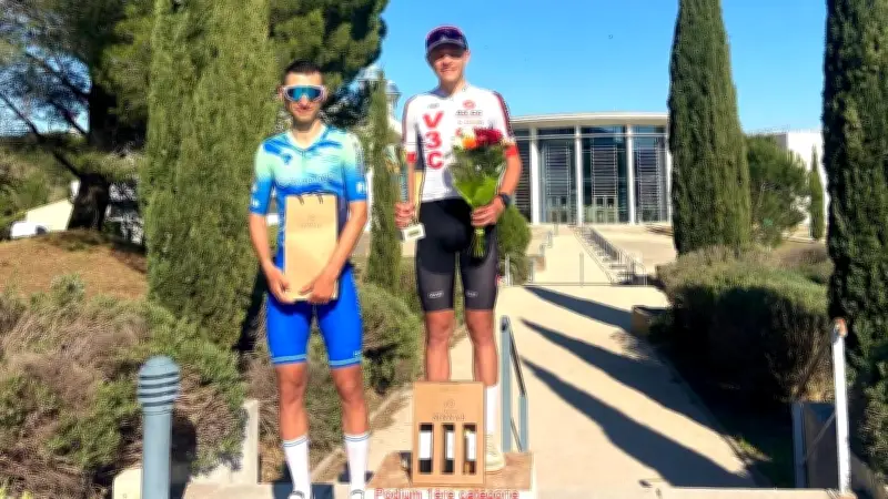 Paul Le Brun, 19 ans, remporte le Tour de Marcoule au sprint devant 170 coureurs