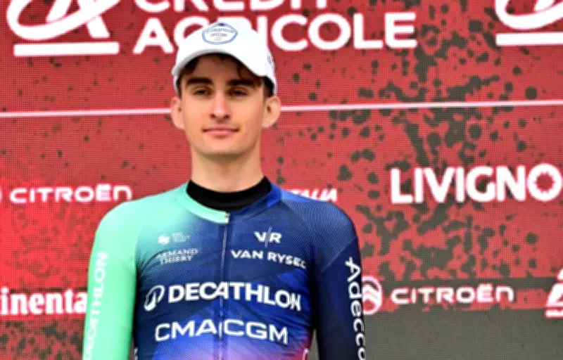 Paul Seixas s'empare du maillot jaune au Tour du Pays Basque 2026