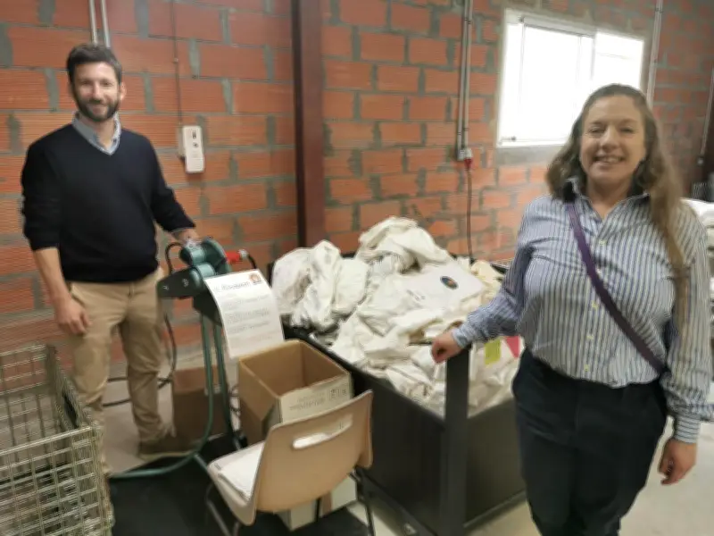 Pessac-sur-Dordogne inaugure un atelier de découpe de chiffons pour relocaliser une filière
