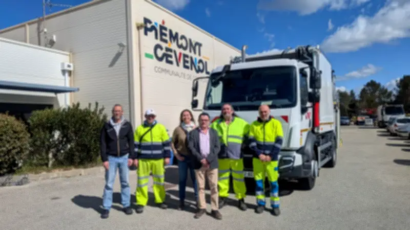Piémont Cévenol : une nouvelle benne pour moderniser la collecte des déchets